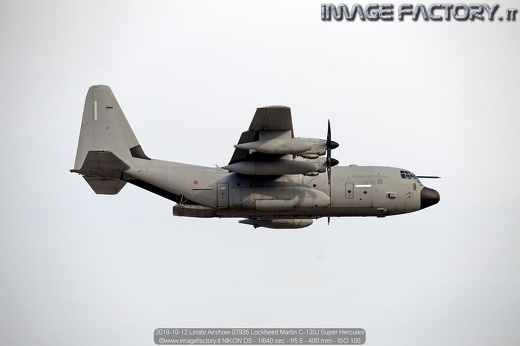2019-10-12 Linate Airshow 07935 Lockheed Martin C-130J Super Hercules